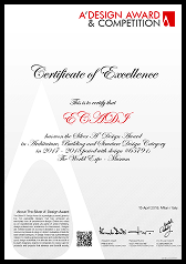 华东院获得的美洲地区奖项证书